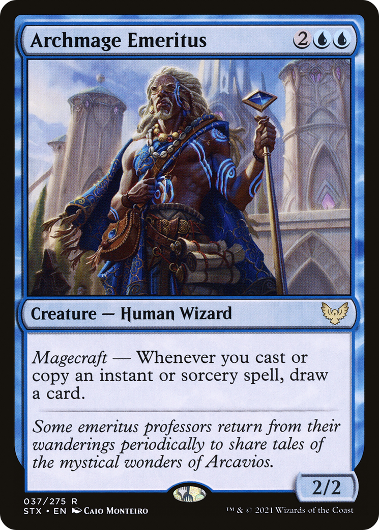 Archmage Emeritus (STX-037) [Strixhaven: School of Mages]