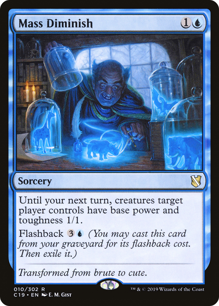 Mass Diminish (C19-010) [Commander 2019]