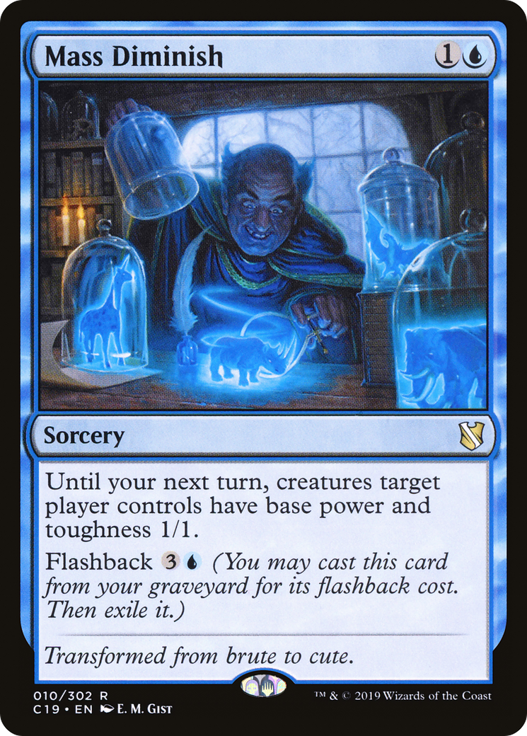 Mass Diminish (C19-010) [Commander 2019]