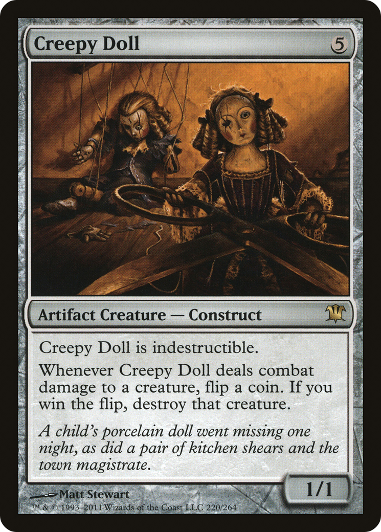 Creepy Doll (ISD-220) [Innistrad] Foil