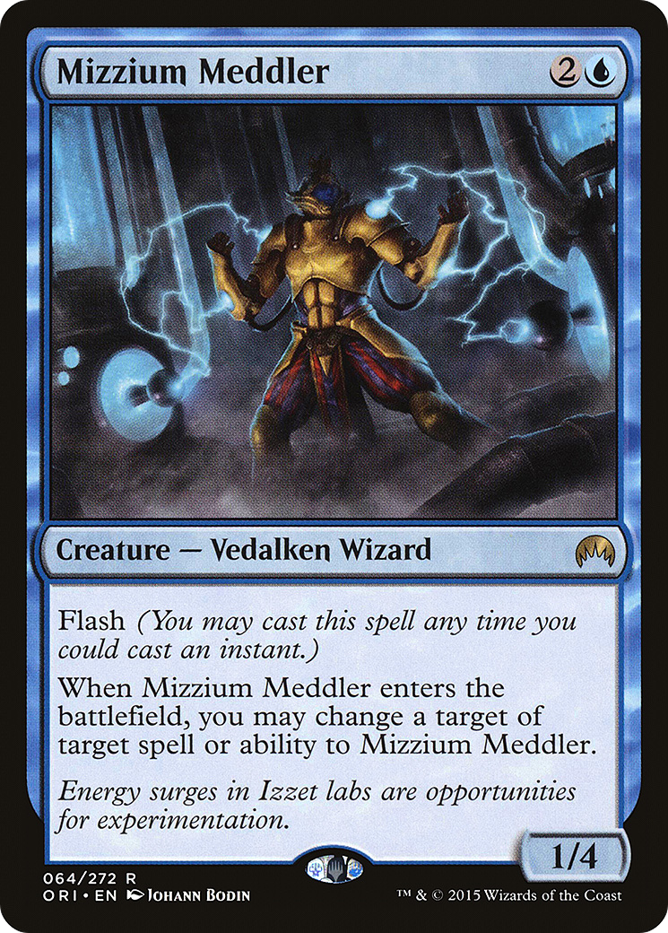 Mizzium Meddler (ORI-064) [Magic Origins] Foil