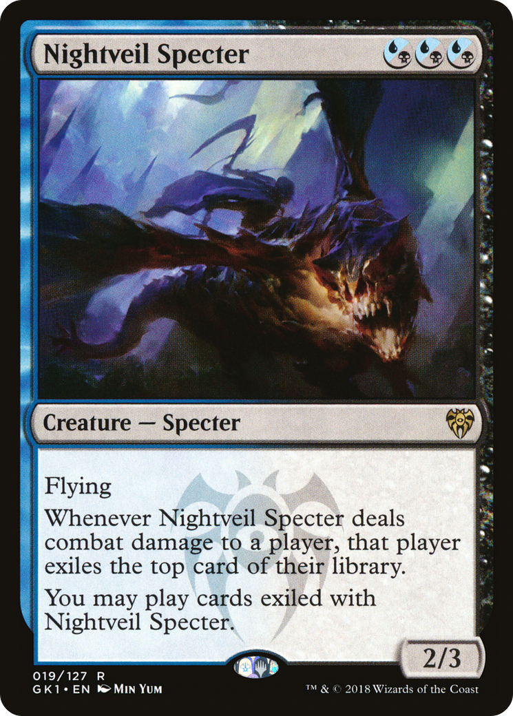 Nightveil Specter (GR1-019) [GRN Guild Kit]
