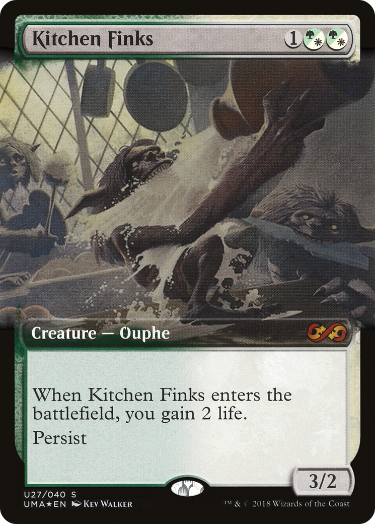 Kitchen Finks (UMA:BT-U27) (Extended Art) [Ultimate Box Topper] Foil