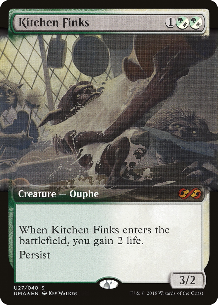 Kitchen Finks (UMA:BT-U27) [Ultimate Box Topper]: (Extended Art) Foil