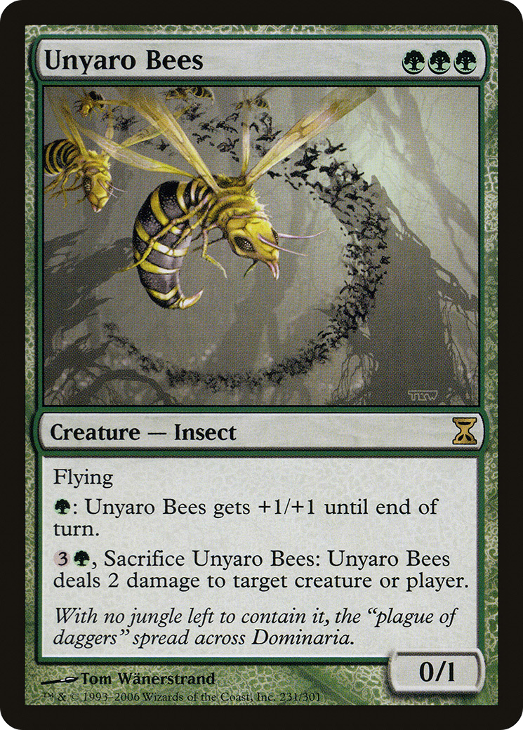Unyaro Bees (TSP-231) [Time Spiral]
