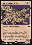 Ancient Brass Dragon (Showcase) (CLB-389) [Commander Legends: Battle for Baldur's Gate]