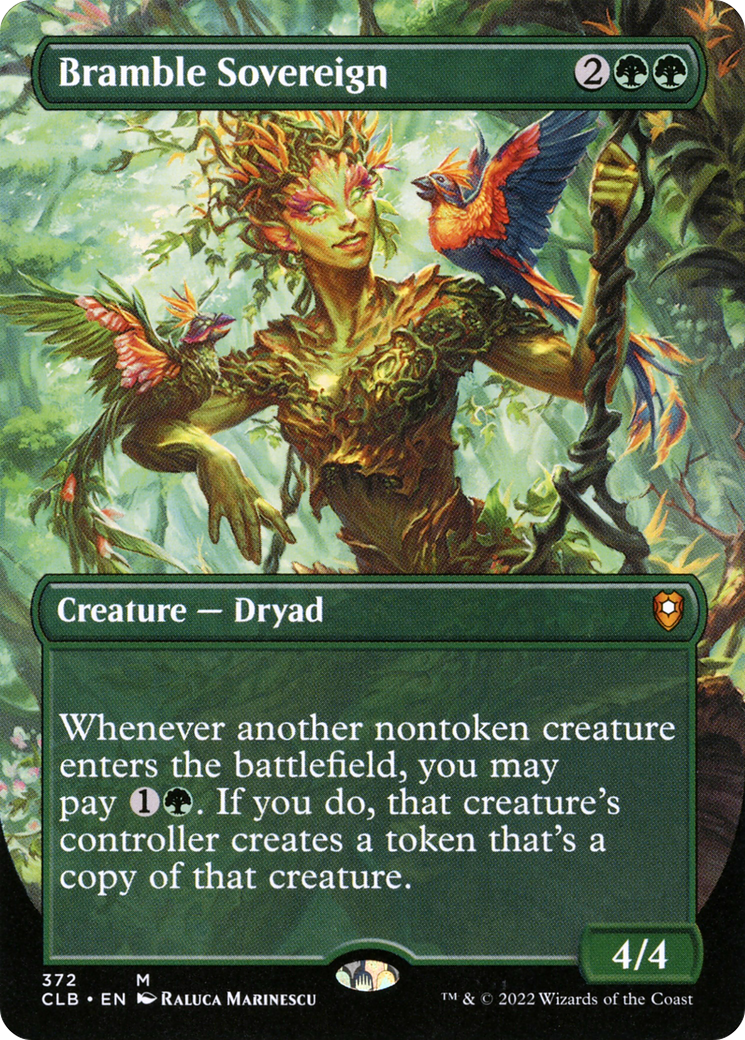 Bramble Sovereign (Borderless) (CLB-372) [Commander Legends: Battle for Baldur's Gate]