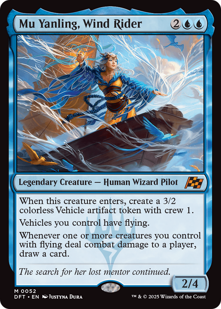 Mu Yanling, Wind Rider (DFT-052) [Aetherdrift]