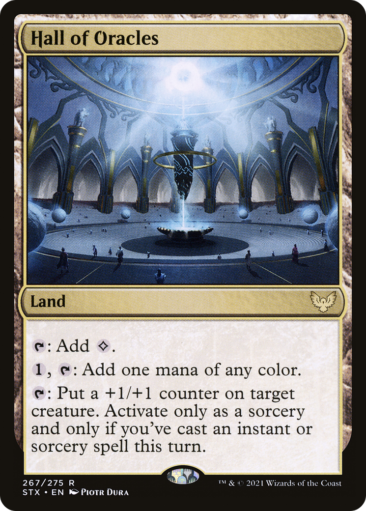 Hall of Oracles (STX-267) [Strixhaven: School of Mages]