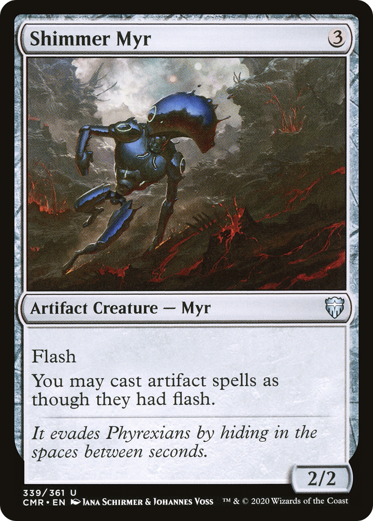 Shimmer Myr (CMR-339) [Commander Legends]