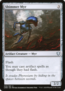 Shimmer Myr (CMR-339) [Commander Legends] Foil