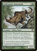 Cliffrunner Behemoth (CON-079) [Conflux] Foil