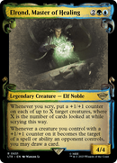 Elrond, Master of Healing (LTR-651) [The Lord of the Rings: Tales of Middle-earth]: (Showcase) Foil