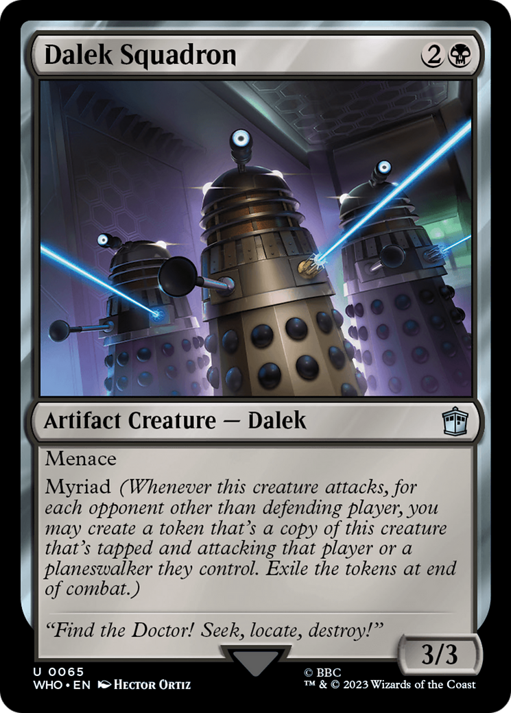 Dalek Squadron (WHO-065) [Doctor Who]