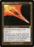 Sword of the Meek (BRR-059) [The Brothers' War Retro Artifacts]: (tombstone)