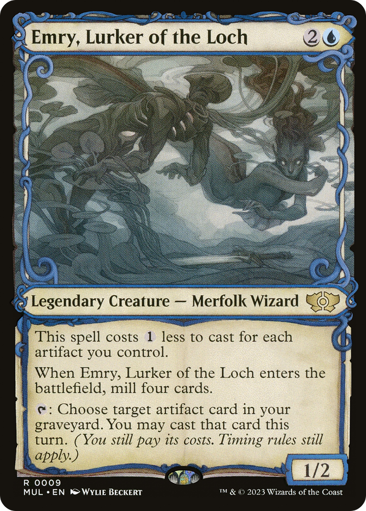 Emry, Lurker of the Loch (MUL-009) [Multiverse Legends]: (Showcase)