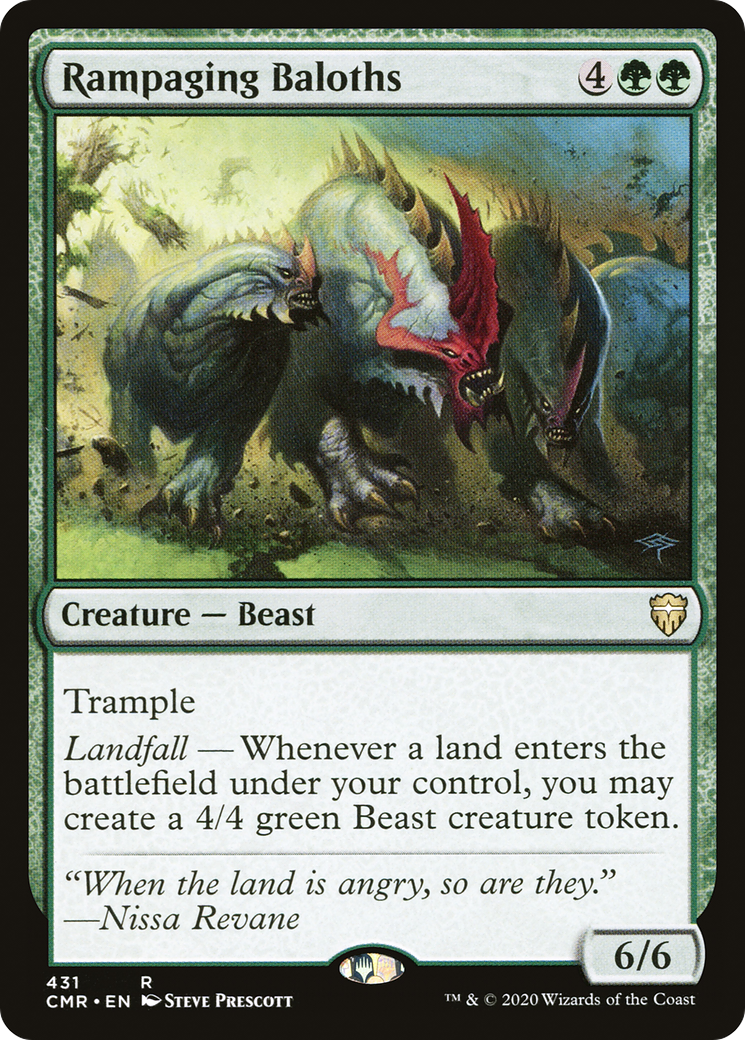 Rampaging Baloths (CMR-431) [Commander Legends]