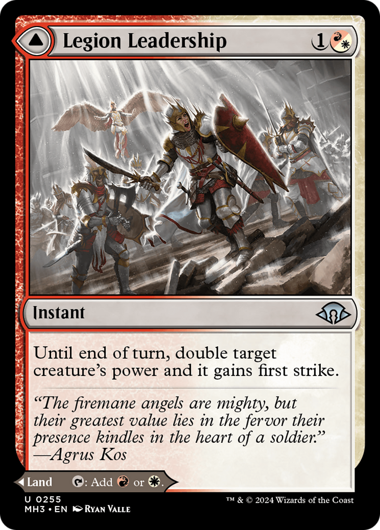 Legion Leadership // Legion Stronghold (MH3-255) [Modern Horizons 3]