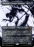 Drivnod, Carnage Dominus (ONE-305) [Phyrexia: All Will Be One]: (Showcase) (Borderless) Foil