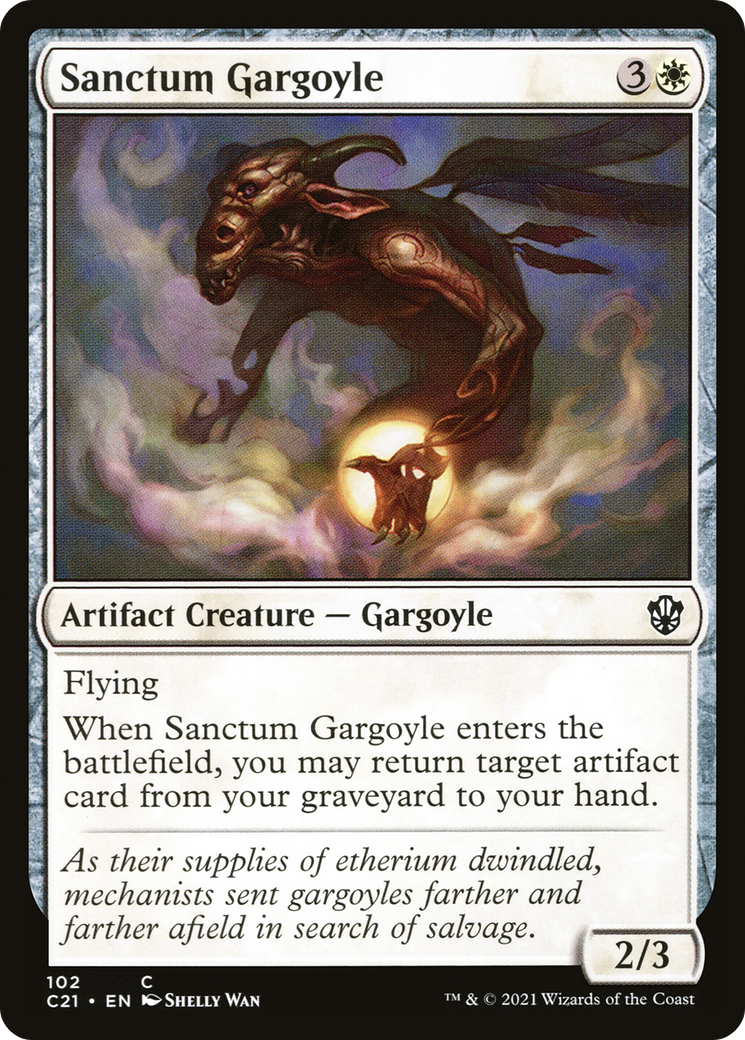 Sanctum Gargoyle (C21-102) [Commander 2021]