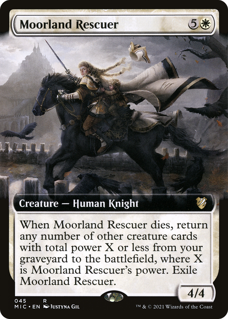Moorland Rescuer (Extended Art) (MIC-045) [Midnight Hunt Commander]