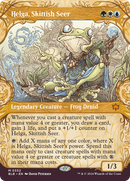 Helga, Skittish Seer (BLB-332) [Bloomburrow]: (Showcase) (Borderless) Foil