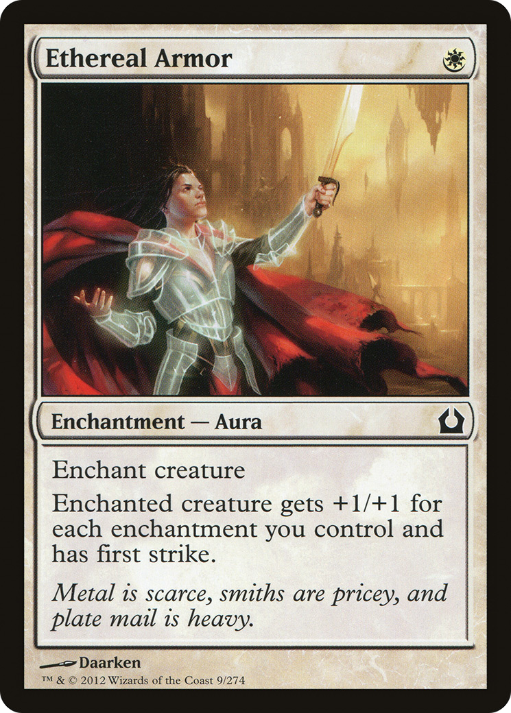 Ethereal Armor (RTR-009) [Return to Ravnica] Foil