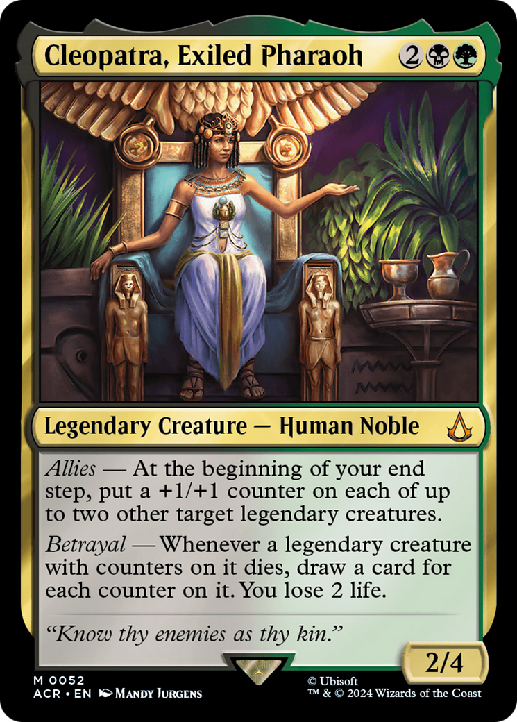 Cleopatra, Exiled Pharaoh (ACR-052) [Assassin's Creed]
