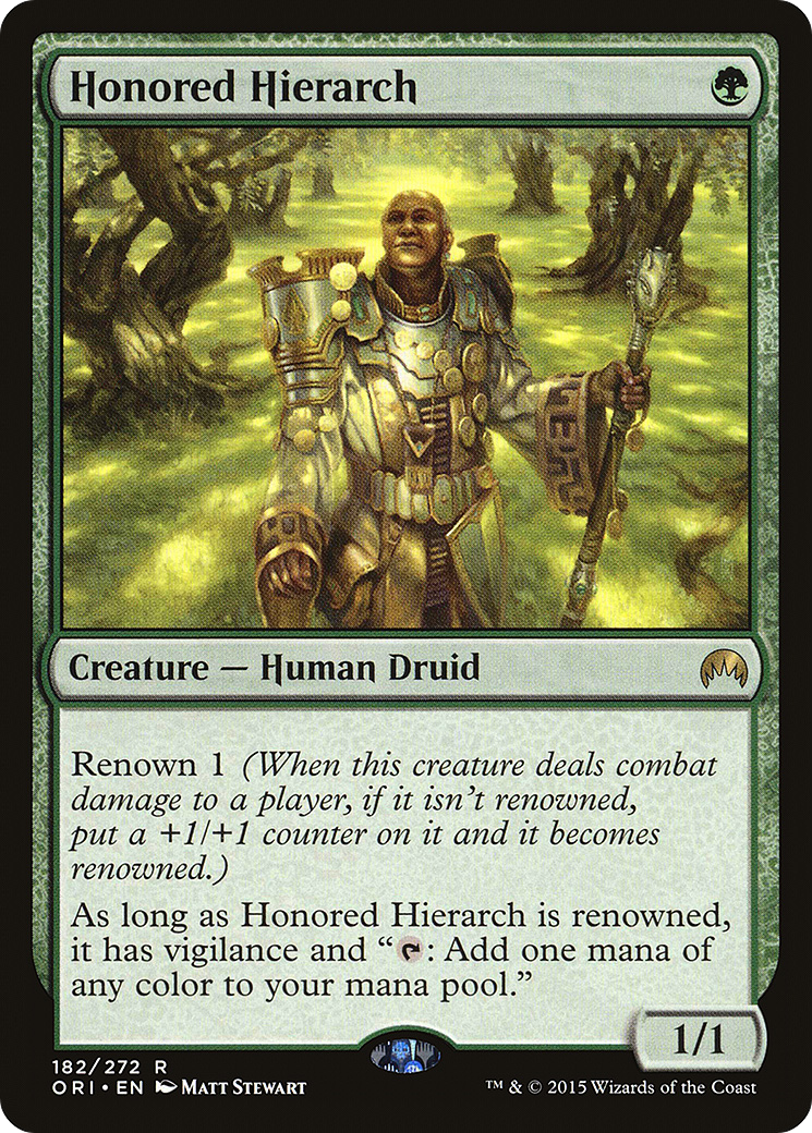 Honored Hierarch (ORI-182) [Magic Origins]