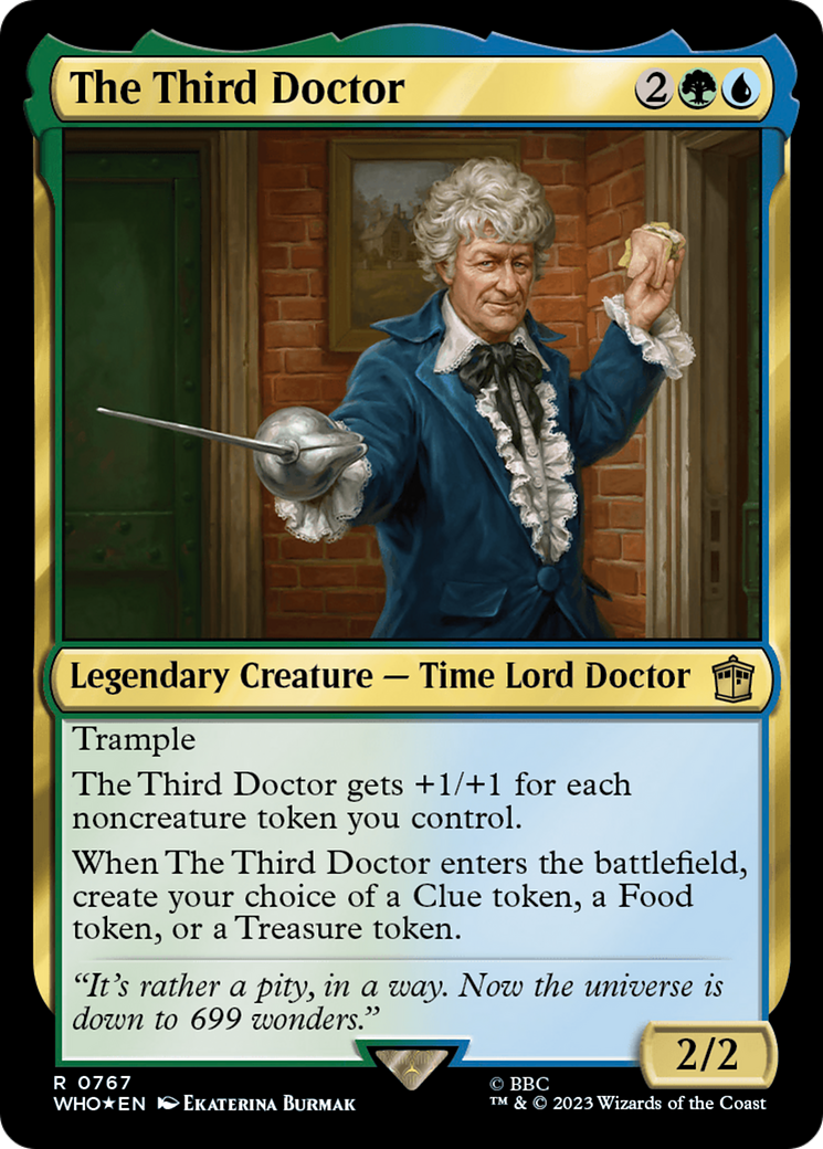 The Third Doctor (WHO-767) [Doctor Who] Foil