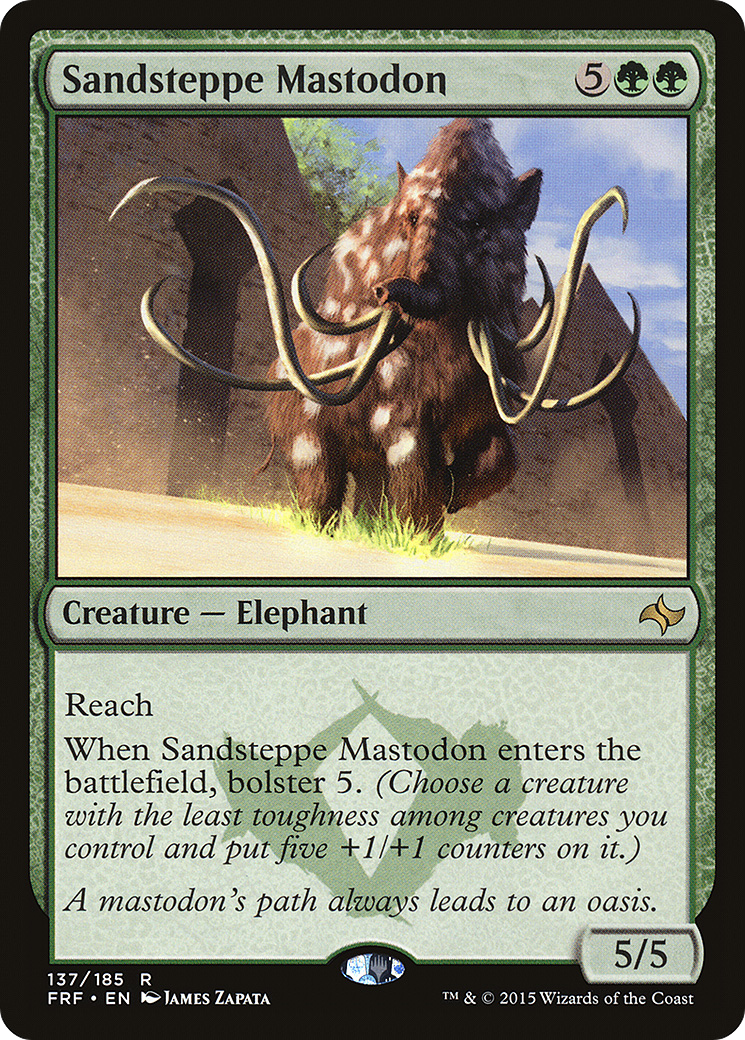 Sandsteppe Mastodon (FRF-137) [Fate Reforged]