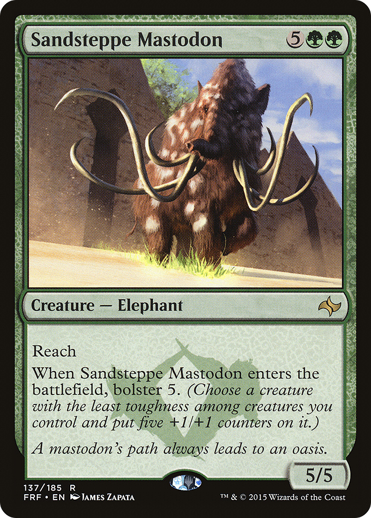 Sandsteppe Mastodon (FRF-137) [Fate Reforged]