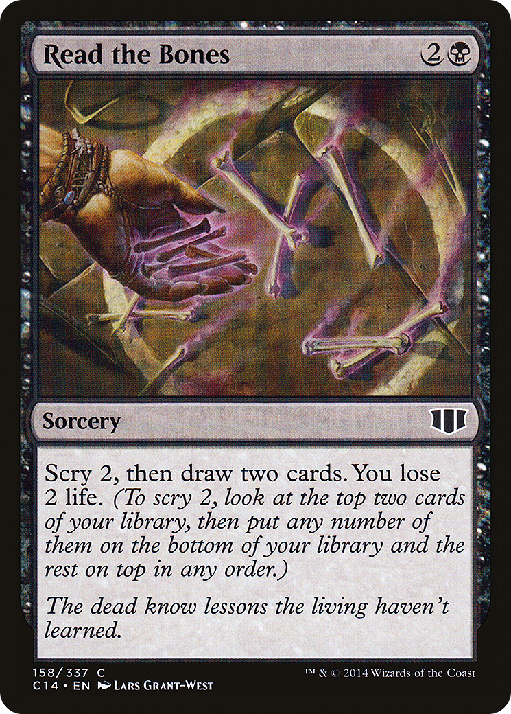 Read the Bones (C14-158) [Commander 2014]
