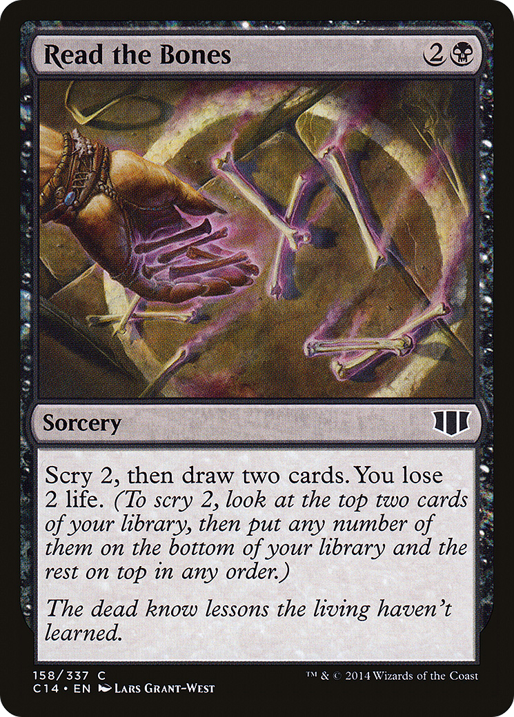Read the Bones (C14-158) [Commander 2014]