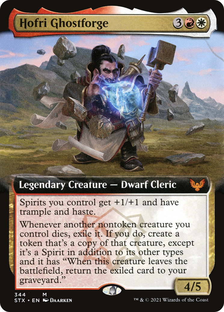 Hofri Ghostforge (Extended Art) (STX-344) [Strixhaven: School of Mages]