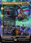 Awaken the Honored Dead (Borderless) (TDM-383) [Tarkir: Dragonstorm] Foil