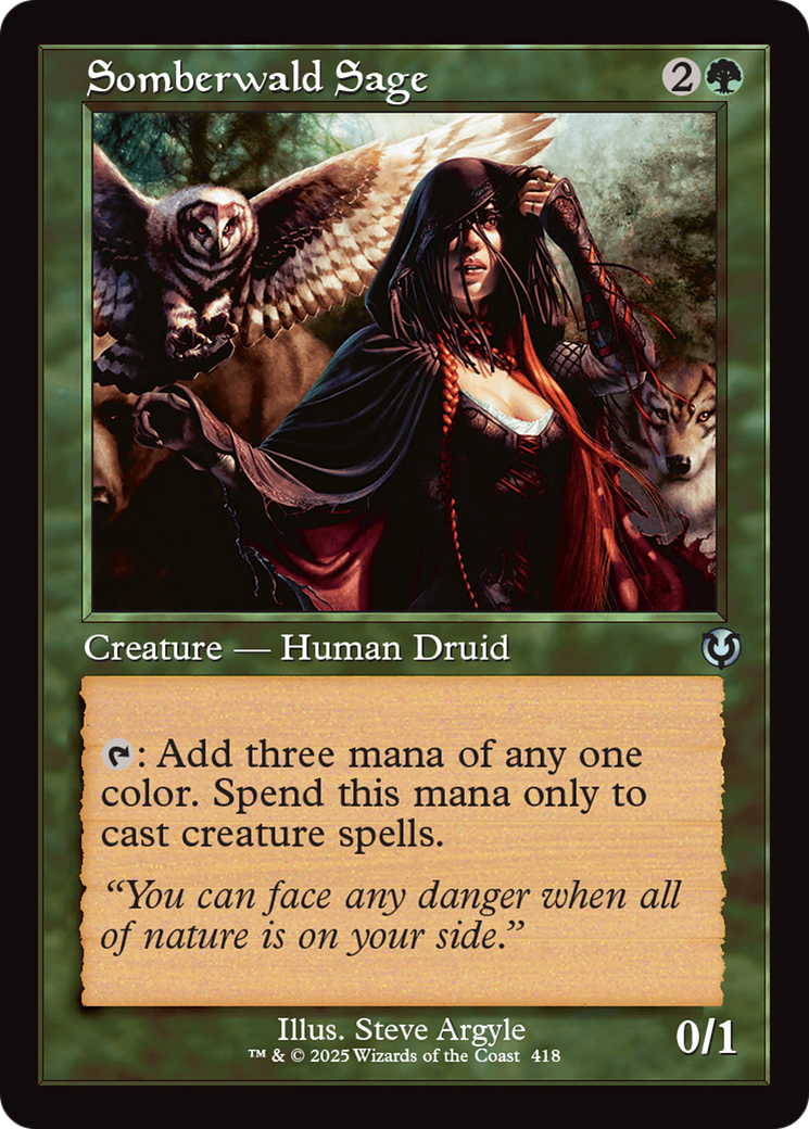 Somberwald Sage (INR-418) [Innistrad Remastered]