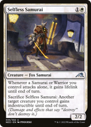 Selfless Samurai (NEO-035) [Kamigawa: Neon Dynasty] Foil