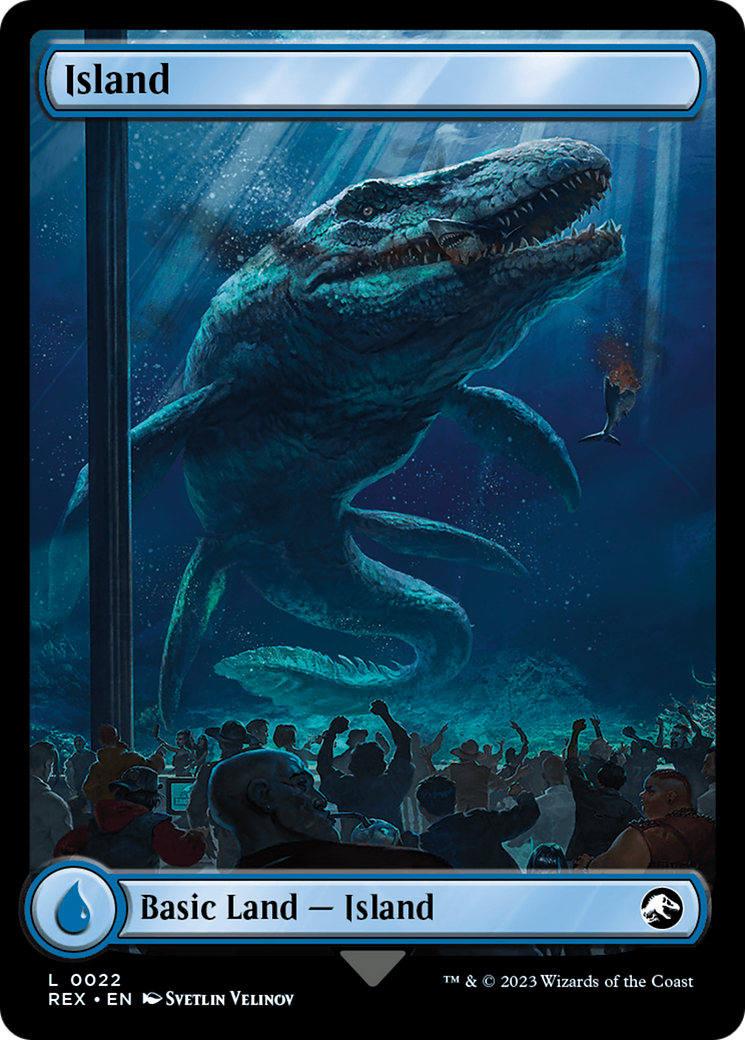 Island // Island (REX-022) [Jurassic World Collection] Foil