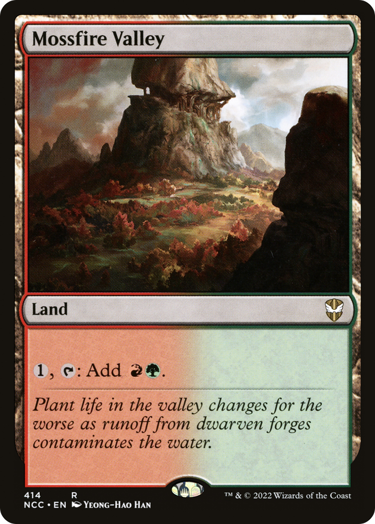 Mossfire Valley (NCC-414) [New Capenna Commander]