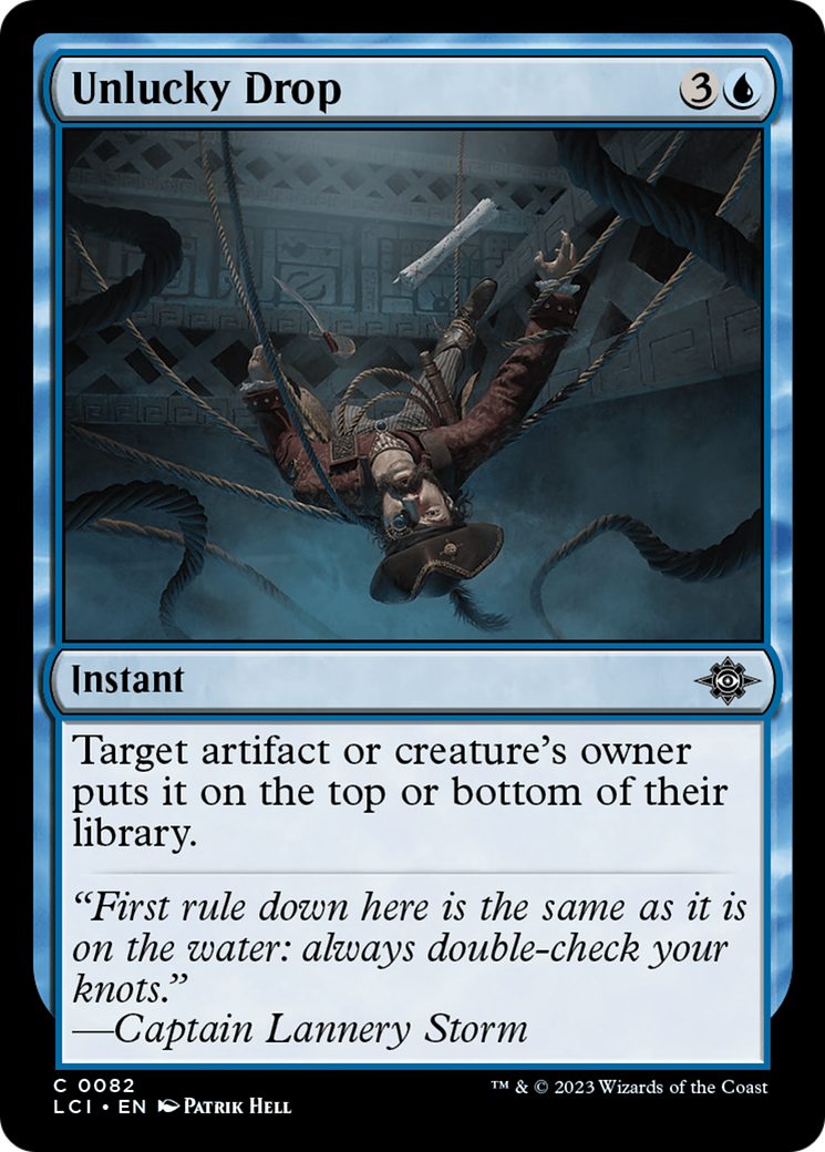 Unlucky Drop (LCI-082) [The Lost Caverns of Ixalan]
