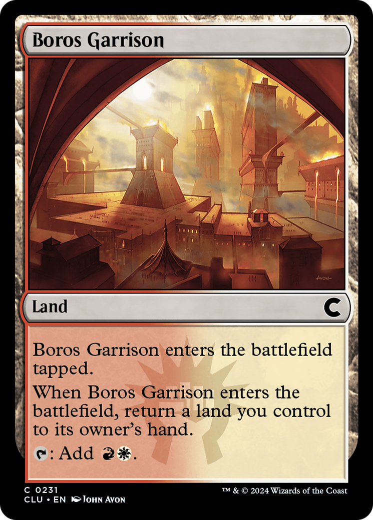 Boros Garrison (CLU-231) [Ravnica: Clue Edition]