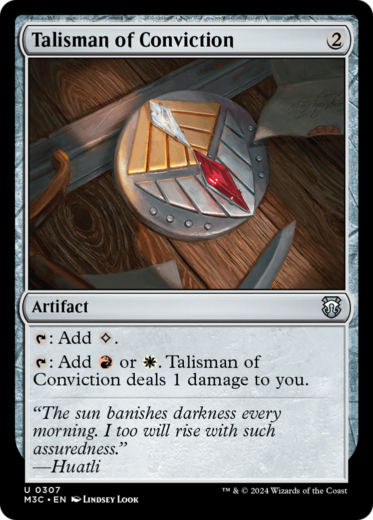 Talisman of Conviction (M3C-307) [Modern Horizons 3 Commander]