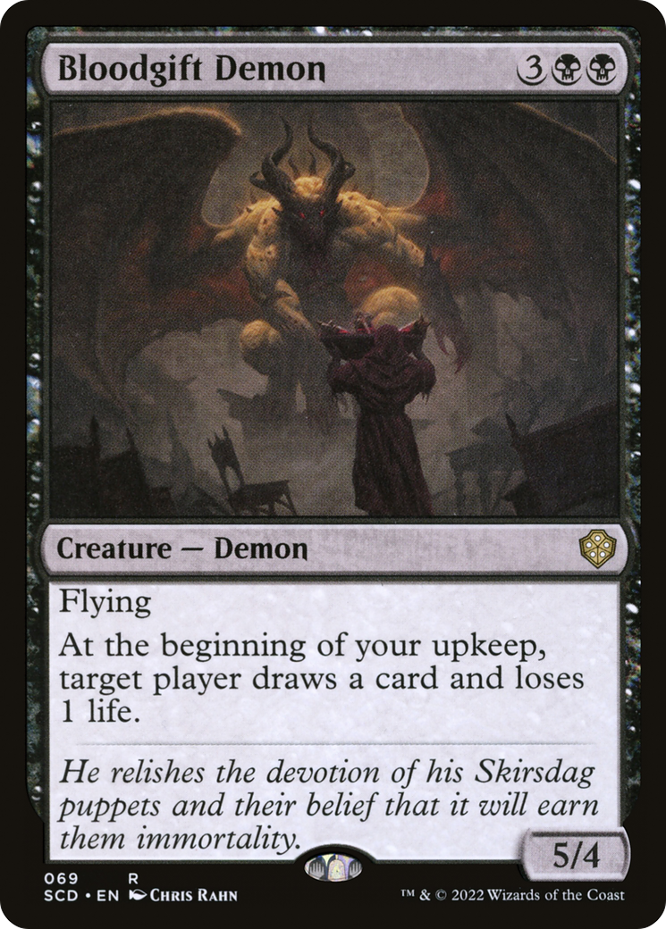 Bloodgift Demon (SCD-069) [Starter Commander Decks]