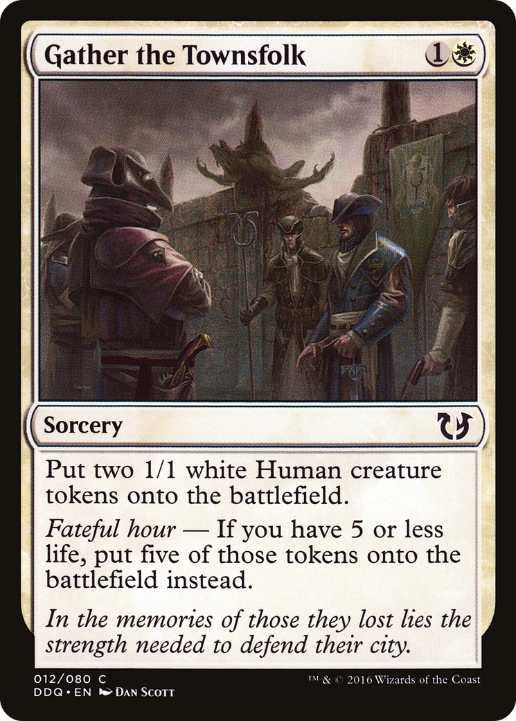 Gather the Townsfolk (DDQ-012) [Duel Decks: Blessed vs. Cursed]