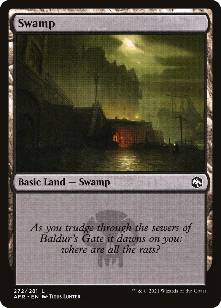 Swamp (AFR-272) [Adventures in the Forgotten Realms] Foil