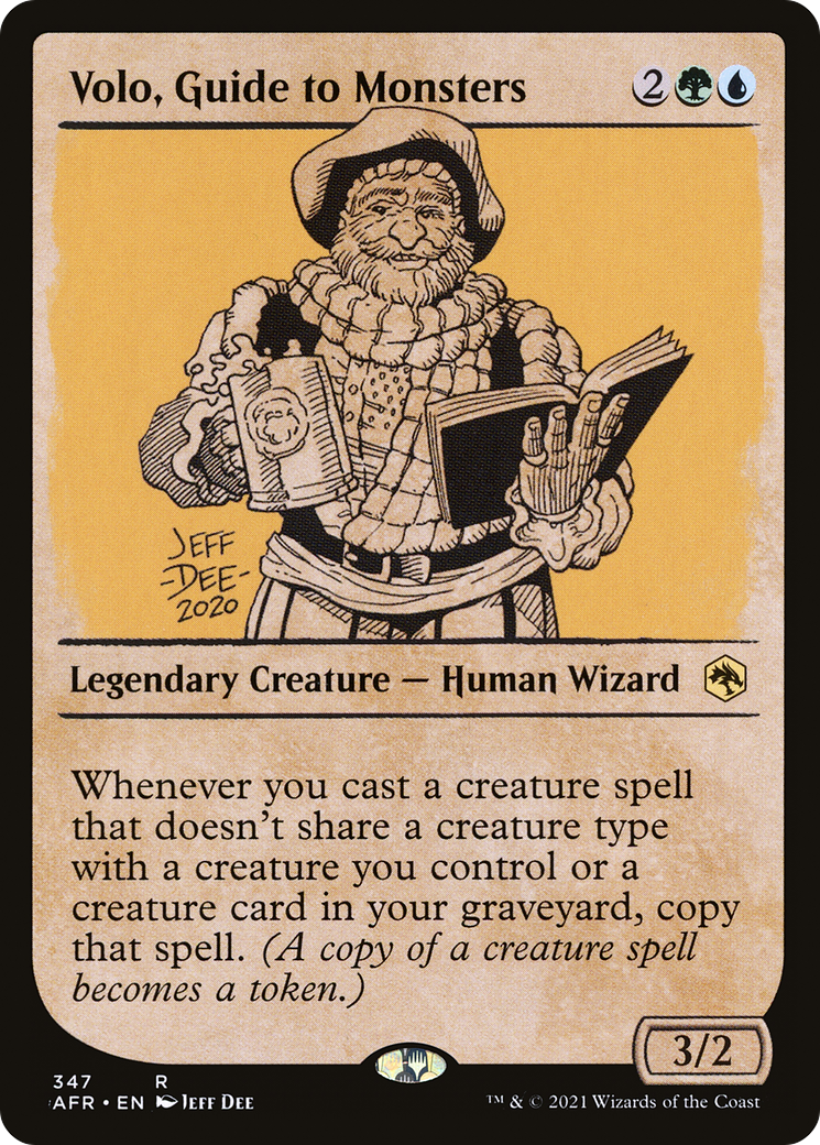 Volo, Guide to Monsters (AFR-347) [Adventures in the Forgotten Realms]: (Showcase)