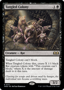 Tangled Colony (WOE-113) [Wilds of Eldraine] Foil