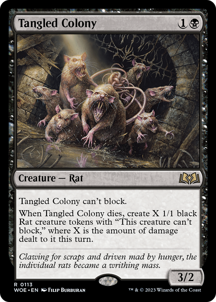 Tangled Colony (WOE-113) [Wilds of Eldraine]