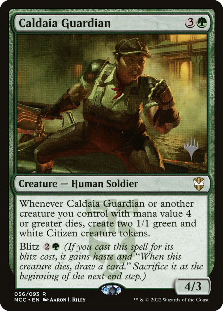 Caldaia Guardian (PPSNC-56P) [New Capenna Commander Promos] Foil